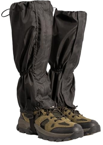 Generisch Calentadores de piernas para hombres - Protección impermeable para las piernas - Protección de tobillo de seguridad impermeable para correr, nieve, exterior y esquí