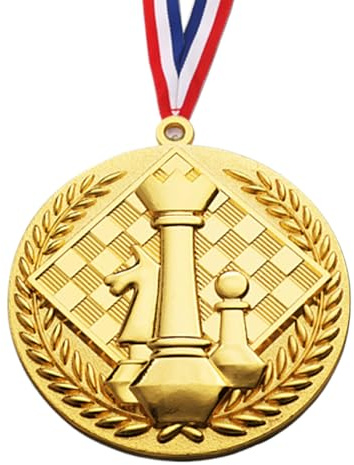 Medallas ganadoras: medallas de evento ganador, premio de premio, medallas de premio en relieve, acabado en relieve, medallas para niños, adolescentes, eventos escolares, concursos de ajedrez