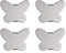 Venilia Pesi magnetici per tovaglia farfalla, porta tovaglie, clip per tovaglia, attacco per tovaglia, pesi per tovaglia, 4 pezzi, 54204