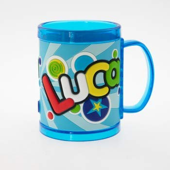 H&H 03873010047 Kinderbecher - Namensbecher, Kunststoff, Mehrfarbig