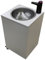 Mobiles Handwaschbecken Waschstation Waschtisch Littlewhite Waschbecken mit Batterie betriebener Wasserhahn Weiß