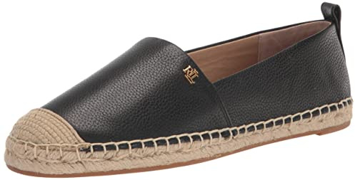 Lauren Ralph Lauren Cameryn Espadrille, Alpargatas Mujer, Negro (Schwarz 2), 37 EU