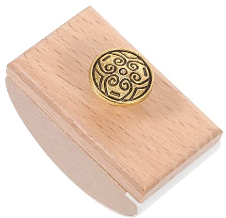 WOFASHPURET Tintenabsorber Tintenlöscher Löschwippe Mit Tinte Vorgeschnittenes Löschpapier Tintenlöschpad Schreibunterlage Tintensaugende Werkzeuge Lederwerkzeug Fleck Hölzern Student Tischset