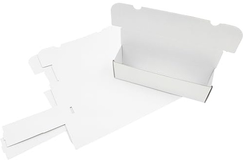 Trojan Packaging 1000 Count Trading Card Storage Boxes - Game & Sport Card Cases for Baseball, Football, Basketball Collectibles