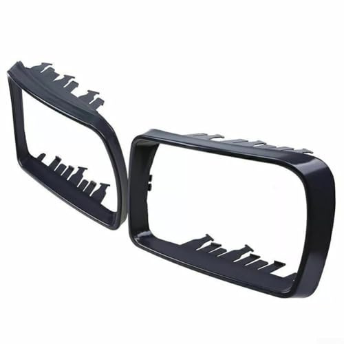 Tapa de espejo retrovisor, embellecedor de espejo de puerta para BMW X5 E53 2000-2006 51168254903 51168254904 Tapa de carcasa de espejo izquierdo derecho par imprimado
