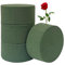 4pcs Floral Foam, Round Flower Foam, Wet & Dry Flower Foam, Bouquet Foam, Floral Arrangement for Weddings and Flower Shops (Green)