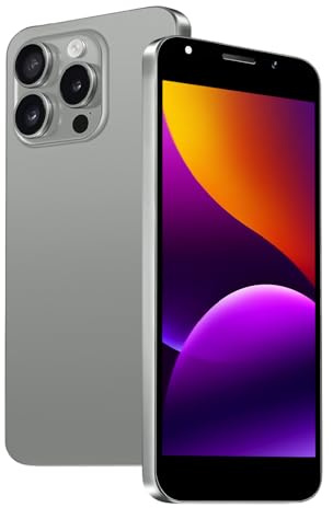 Fine Life Pro Téléphone Android déverrouillé avec Support 4G LTE - FDD TDD, écran de 5.0 Pouces, 2GB RAM + 16GB ROM/TF 128GB, Double Photo, Double Carte SIM (27black)