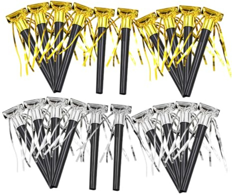 CHICAMPERA 20piezas Silbato De Divertido Para Fiesta De Nochevieja De Sopladores De Fiesta Matracas Para Juguete De Ruido Eventos Deportivos