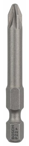 Bosch 2 607 002 506 - Punta de atornillar extra dura - PZ 2, 49 mm (pack de 25)