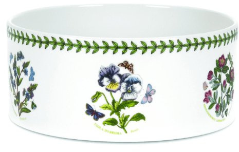 Portmeirion Botanic Garden Soufflé Dish, 64 Oz - Assorted Florals Motif