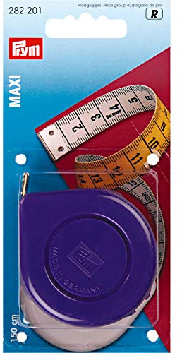 Prym 282201 Rollmaßband Maxi 150 cm/cm, Gelb, Weiß