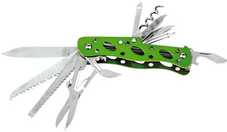 moses. 9713 - Expedition Natur Multifunktionales Taschenmesser, grün