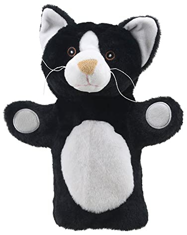 The Puppet Company Cat (Black and White) - Eco Animal Puppet Buddies