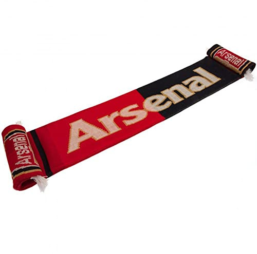Arsenal FC Split Jacquard stickad halsduk