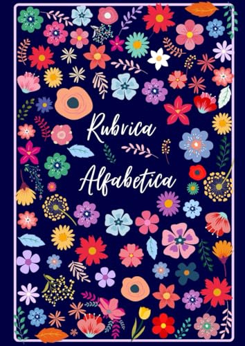 Rubrica Alfabetica: Organizzatore Alfabetico Con 4 Pagine per ogni Lettera, A4