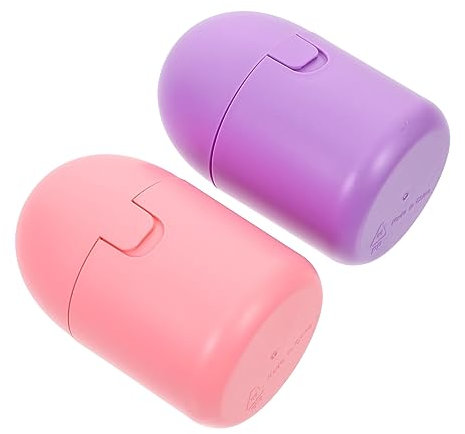 minkissy 2stücke Dampfsterilisator Box Für Damenartikel Reiniger Aus Pp-material Tragbar Klein Und Praktisch Für Persönliche Hygiene Und Aufbewahrung