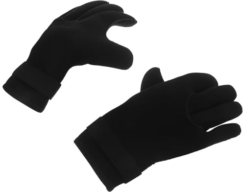WOONEKY Guanti da Sub in Neoprene Termici Uomo e Donna Guanti Impermeabili Antiscivolo per Snorkeling Nuoto in Acque Libere e Sport Acquatici Taglia L Isolamento Termico e Protezione