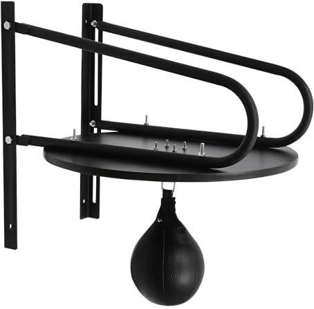 Punching Ball Adulto,Set di Pera di Colpo Supporto Girevole Borsa da Boxe - Montaggio a parete a pera di velocità di boxe,per la casa e la palestra, 60 x 60 cm