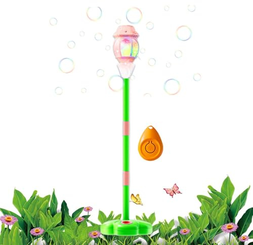 Automatisk Maskin För Såpbubblor Lyktstolpsformad Sommarblåsleksak För | Bubbelblåsare Med Och Musik För Utomhusfester I Trädgården, Födelsedagskalas Och Barnkalas Samt