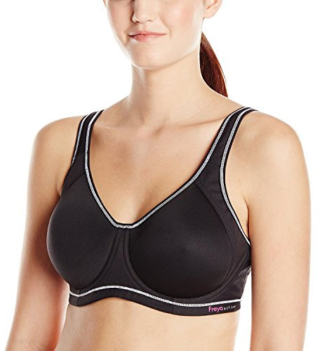 Freya Women's F Active Black sports bras, Storm, 38 B UK