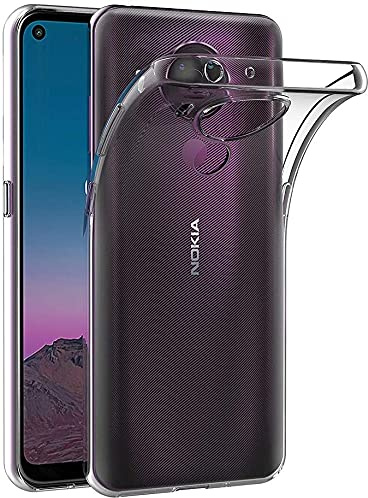 MaiJin Hülle für Nokia 5.4 (6,39 Zoll) Crystal Clear Durchsichtige Backcover Handyhülle TPU Case