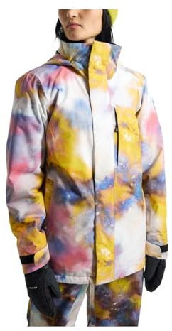 Burton Damen Ski- Snowboardjacke Jet Ridge, Größe:XS, Farben:Stout White Voyager