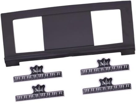 Notenständer für Klavier, Musikinstrument Notenständer, Keyboard Sheet Music Stand, Desktop Keyboard Piano Book Stand, für Anfänger Elektronische Orgel Keyboard Pianos Sheet Music, Stil B