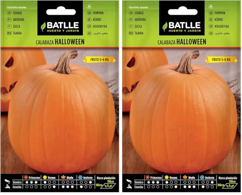 Semillas Batlle Calabaza Hallowen (Paquete de 2)