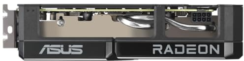 ASUS Dual Radeon RX 9060 8G GDDR6 - Tarjeta gráfica (PCIe 5.0, 8 GB GDDR6, HDMI 2.1b, DisplayPort 2.1a, diseño de 2,5 Ranuras, diseño de Ventilador Axial-Tech, tecnología 0dB)