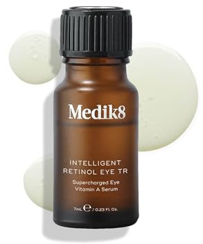 Medik8 Intelligent Retinol Eye TR, Supercharged Eye Vitamin A Serum - 7ml | Retinol Eye Serum Enhanced With Climbazole & Vitamin E, For a More Youthful-Looking Eye Area