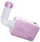Tragbarer Trockner, 600W 27cm 360 Grad Konvektion Thermostat Tragbarer Wäschetrockner Statisches Trocknen Flauschig und weich Kompakter Reise-Wäschetrockner (PURPLE EU-Rundstecker)