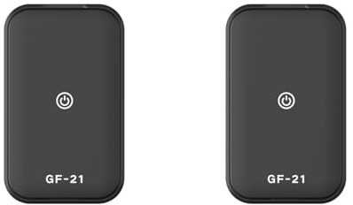 Tacdas 2X Rastreador GPS GF21, Posicionamiento Preciso, Minirastreador de Coche, Rastreador GPS Universal para Bicicletas para Personas Mayores y Niños