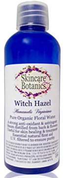Skincare Botanics Witch Hazel | Natural Distilled Witch Hazel | Clarifies & Tones | Versatile First Aid & Skincare Tonic | 100ml