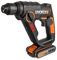 WORX wx390.31 Drucklufthammer H3-3 in 1, 20 V, schwarz