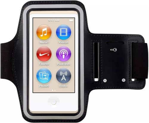 Great Black Sport Running Gym Armband Cover Case for Apple iPod Nano 7G