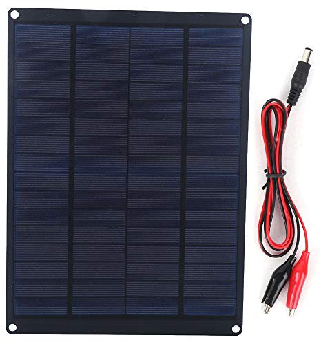 Solar Powered Generator, bärbar vattentät sol laddare telefonladdare solpanel 10w för utomhus