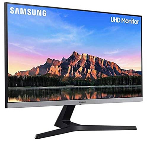 Samsung LU28R552UQRXEN - Monitor de 28 4K UHD (3840x2160, IPS LED, HDMI 2.0, HDR10, FreeSync, 16:9, 1000:1, 300 cd/m², 4ms, Base en V), Gris oscuro