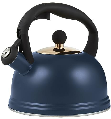Typhoon Otto Whistling Kettle 2l Navy