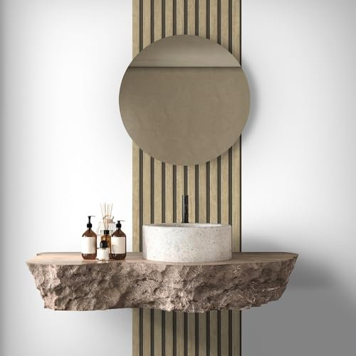 A.S. Création Papel pintado - Paneles de madera en beige, marrón y negro - Papel pintado para diversas habitaciones - Papel de pared en 2,50 m x 0,52 m
