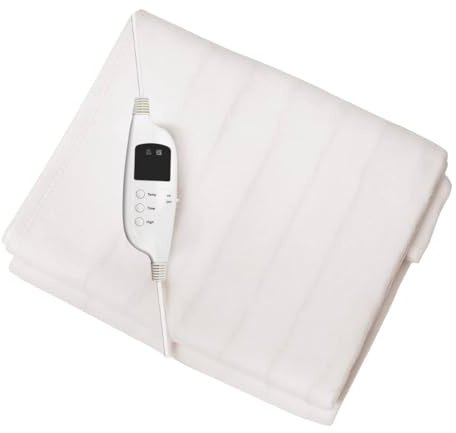 ForPro Professional Collection Fleece Massage Table Warmer, Extra Large 31 x 72 Heating Pad with 9 Heat Settings, Rapid Warming, LED Controller, 6' Detachable Power Cord