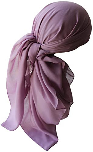 Deresina Headwear Frauenalltags Weiche Quadratisch Kopftücher (1mx1m) - (11-Lime Green)