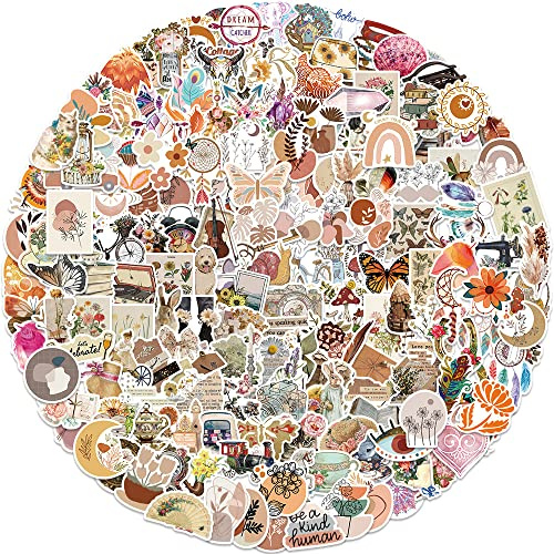 200 Impermeable pvc stickers pegatinas Para vasos de agua, maletas, computadoras, patinetes, etc.