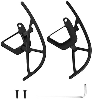 Drönare gimbal stötfångare för dji avata, anti-kollisionsskyddsstång aluminiumlegering lins gimbal skyddsstång, drönare tillbehör (svart)