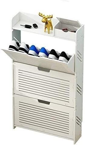 WQS88RDX Tipper Shoe Cabinet 17cm Simple Space-Saving Porch Cabinet Entrance Household Narrow Shoe Rack
