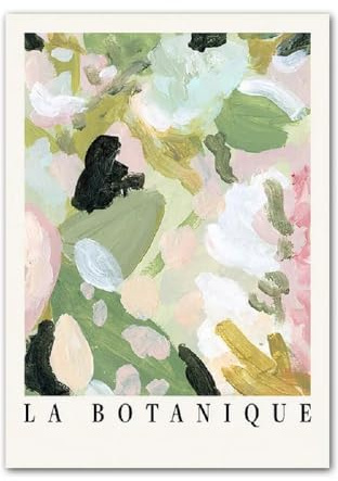 ABCWARRT Pintura Lienzo doméstico Carteles Paisaje Natural Verde Primavera Plantas Molinos Viento Casas Granja automóviles Fotos decoración dormitorios Sala Estar (50 * 70cm Sin Marco,12)