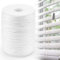 DTYGUIXE Cordino per Tende a Pacchetto Cordoncino per Soffitto Filo per Tende da 1.8mm*100 Yards Cordino Intrecciato Bianco Cordoncino di Sollevamento per Finestre, Giardinaggio, Artigianato
