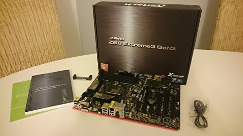 Asrock Z68 Extreme3 Gen3 Sockel 1155 Mainboard (Intel Z68, DDR3 Speicher, 2X USB 3.0)