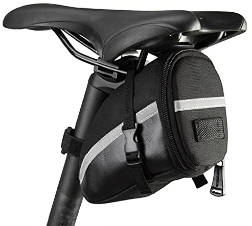 Roswheel Sac/Sacoche/Pochette de selle vélo étanche avec bande réfléchissante pour VTT, cyclisme, randonnée de vélo etc