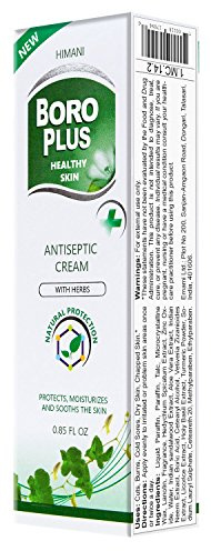 Boro Plus Antiseptic Cream with Herbs 25ml/0.85 Fl Oz, White
