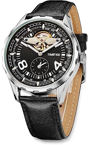 TIME100 Montre mécanique Automatique pour Homme